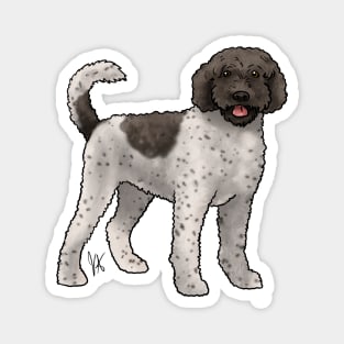 Dog - Portuguese Water Dog - Parti Magnet