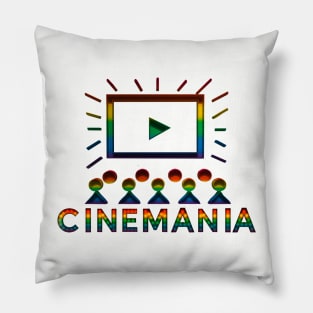 Cinemania PRIDE Logo T-Shirt Pillow