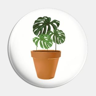 Monstera Indoor House Plant Pin