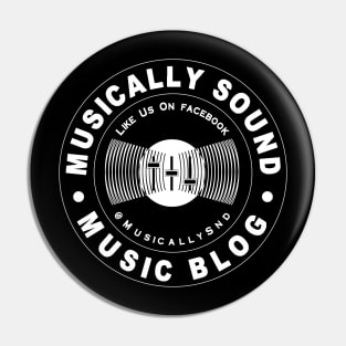 Musically Sound Music Blog - White Pin