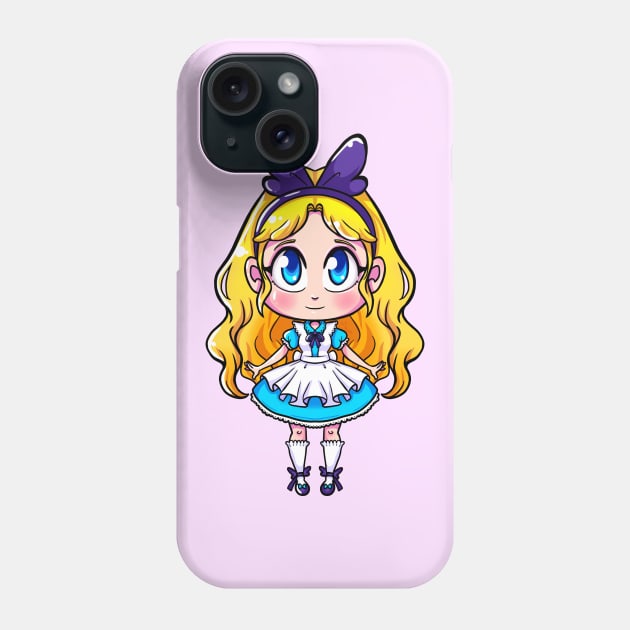 Alice in wonderland Phone Case by koneko