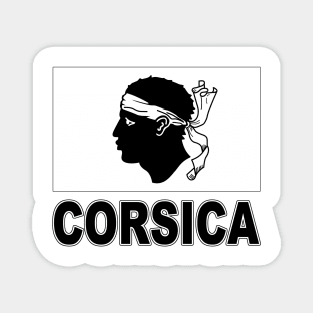 The Pride of Corsica - Corsican Flag Design Magnet