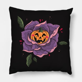 PUMPKIN ROSE Pillow