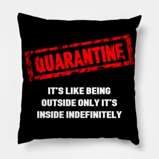 Funny Quarantine Pillow