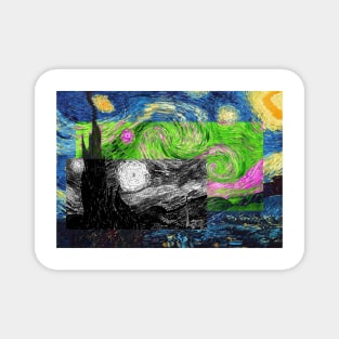 Vincent van Gogh's Starry, Starry Night Magnet