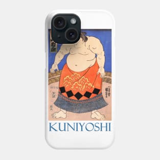 Sumo Wrestler by Utagawa Kuniyoshi Phone Case