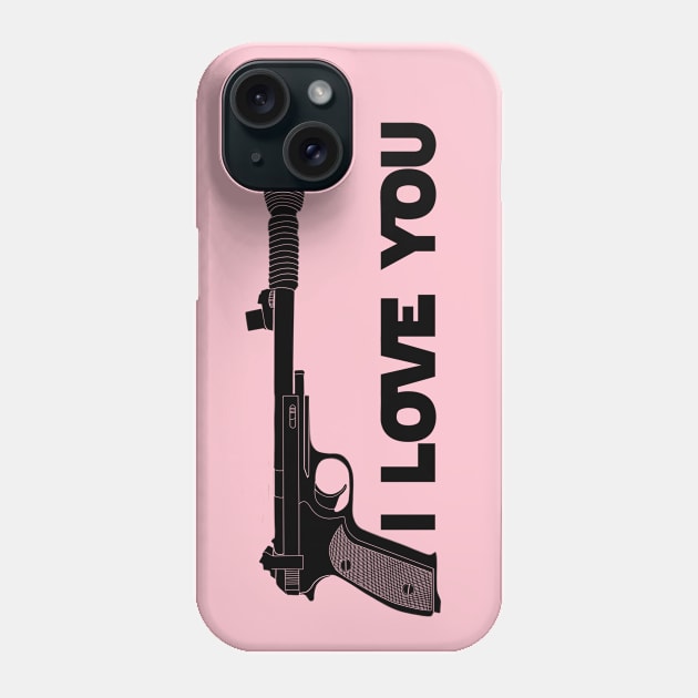 I Love You - Hers - ESB Phone Case by DistractedGeek