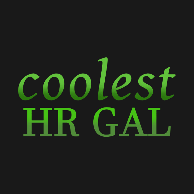 Coolest HR Gal by coloringiship