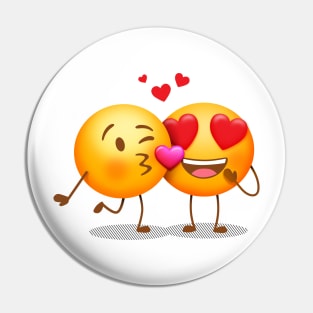 Emoji Love Pin