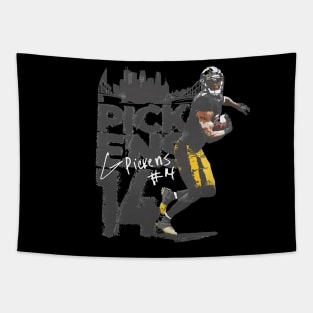 George Pickens Pittsburgh Player Name Tapestry