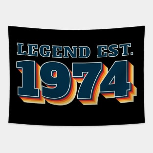 Legend Established 1974 Tapestry