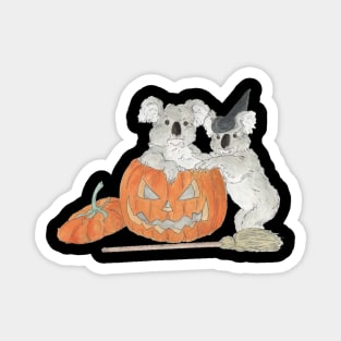 Halloween Koala Magnet