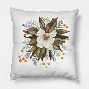 Magnolia Bouquet Pillow