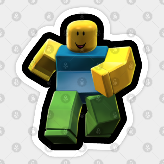 Roblox Caracter - Roblox Game - Sticker | TeePublic