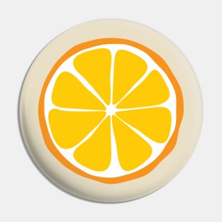 Retro Orange Pin