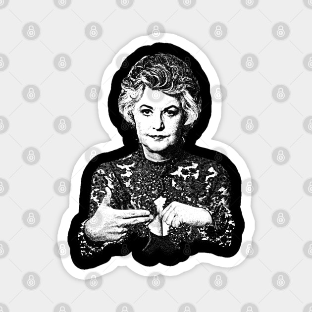 Dorothy Run the jewels Magnet by Sarah Agalo