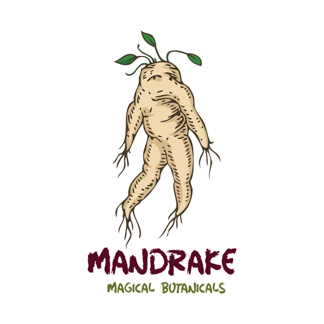 Mandrake Magical Botanicals by CANVAZSHOP