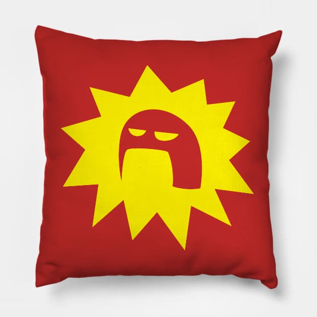 Crimson Bolt Pillow by spicytees