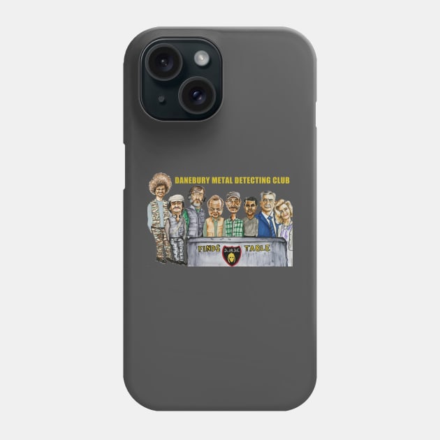 Detectorists - characters D.M.D.C. Phone Case by smadge