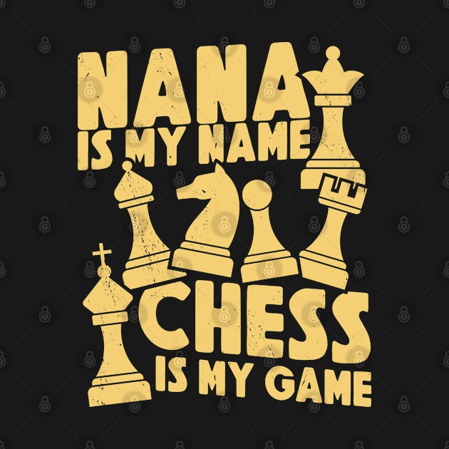 Chess Lovers Board Games Grandma Chess Players by Tom´s TeeStore