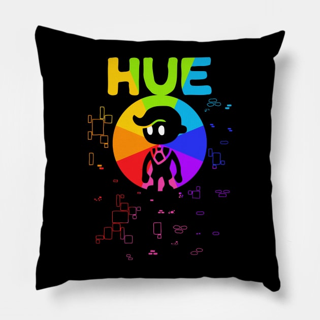 Hue - Colour Ring Pillow by Grayson888