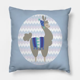 Winter Llama Pillow