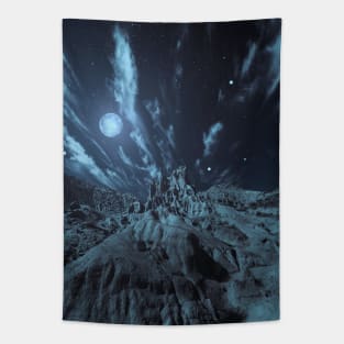 Blue Madness Tapestry