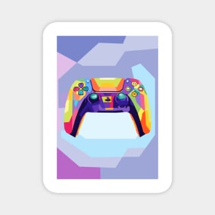 Playstation 5 Controller Wpap Pop Art Magnet