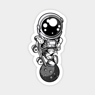 Astronaut Skater Boy Magnet