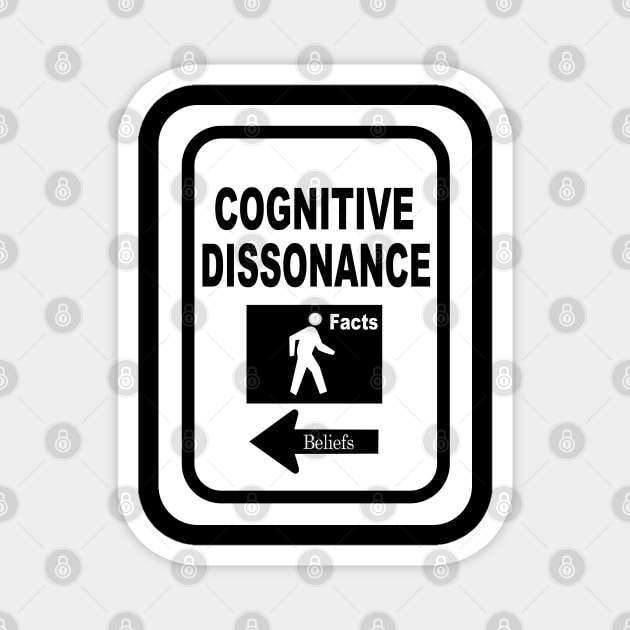 Cognitive dissidents Magnet by moonmorph