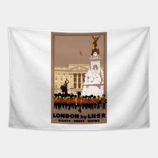 London by L.N.E.R - Vintage Travel Poster Tapestry