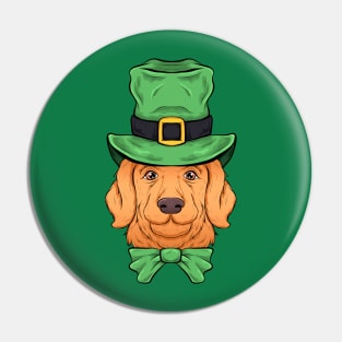 golden retriever st patrick day dog funny cute Pin