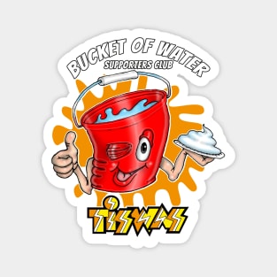 Tiswas Funny Bucket Of Water Supporters Club Magnet