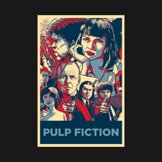 Pulp Fiction by TEEVEETEES