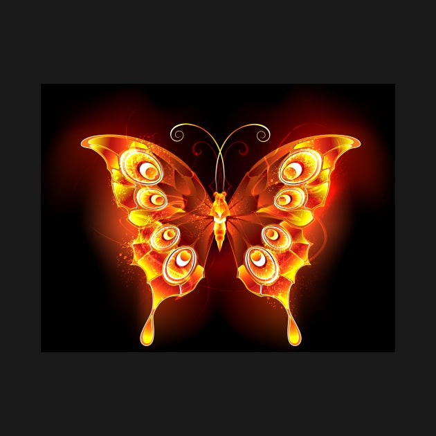 Fire Butterfly Peacock by Blackmoon9