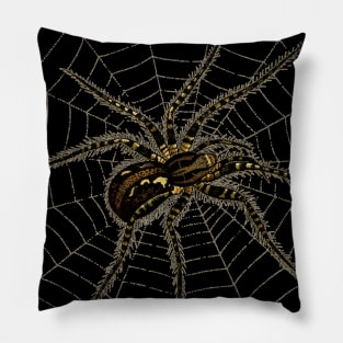 Spider art spider levels Pillow