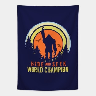 Hide and Seek World Champion (Sasquatch) Tapestry