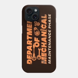 Maintenance Phase department on mechanical Phone Case