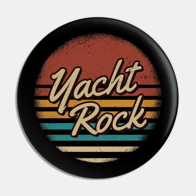 Yacht Rock Retro Style Pin by JamexAlisa