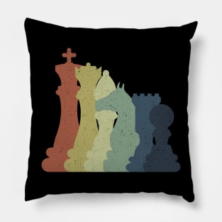 Retro Chess Outfit Chess Player Pillow