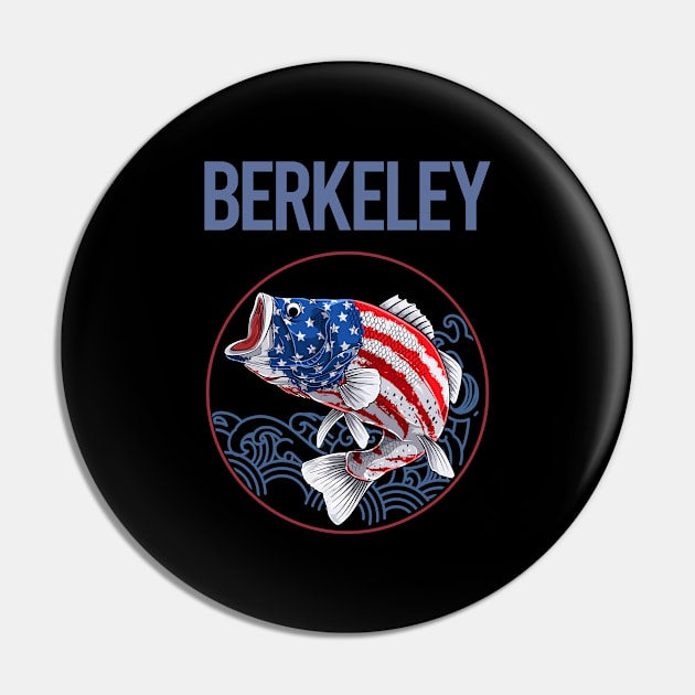 USA Flag Fish Berkeley Pin by rosenbaumquinton52