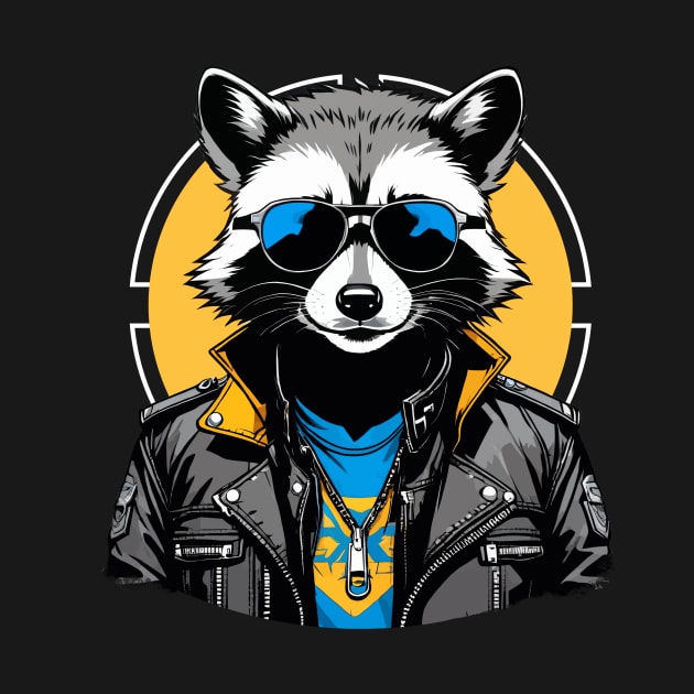 Cool Racoon by Benares