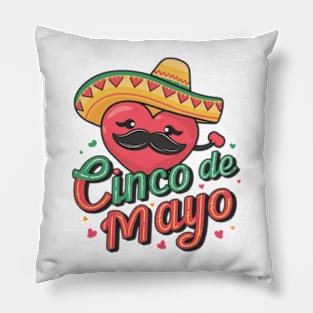 Fiesta Cinco De Mayo Party Mexican Men Women Pillow