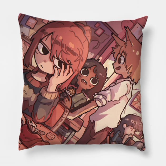 School time Pillow by carlesdalmau