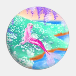 Spring Mermaid Pin