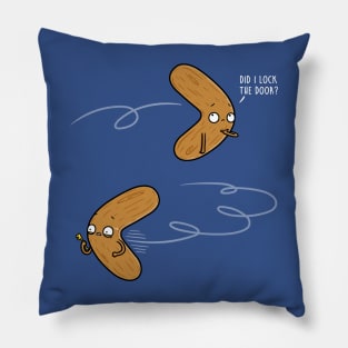 Insecure boomerang! Pillow