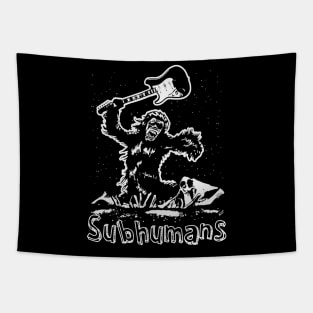 subhumans monster smash Tapestry