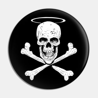 Skull and crossbones Pin