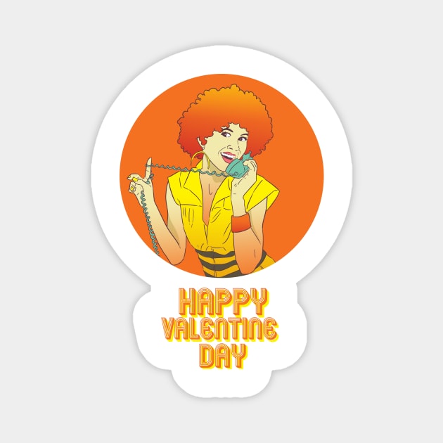 happy valentine day Magnet by otmandenye