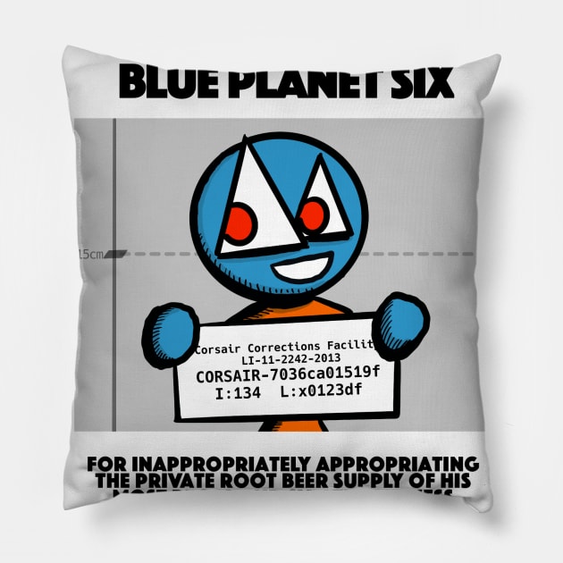 Blue Planet Six Pillow by blueplanetsix